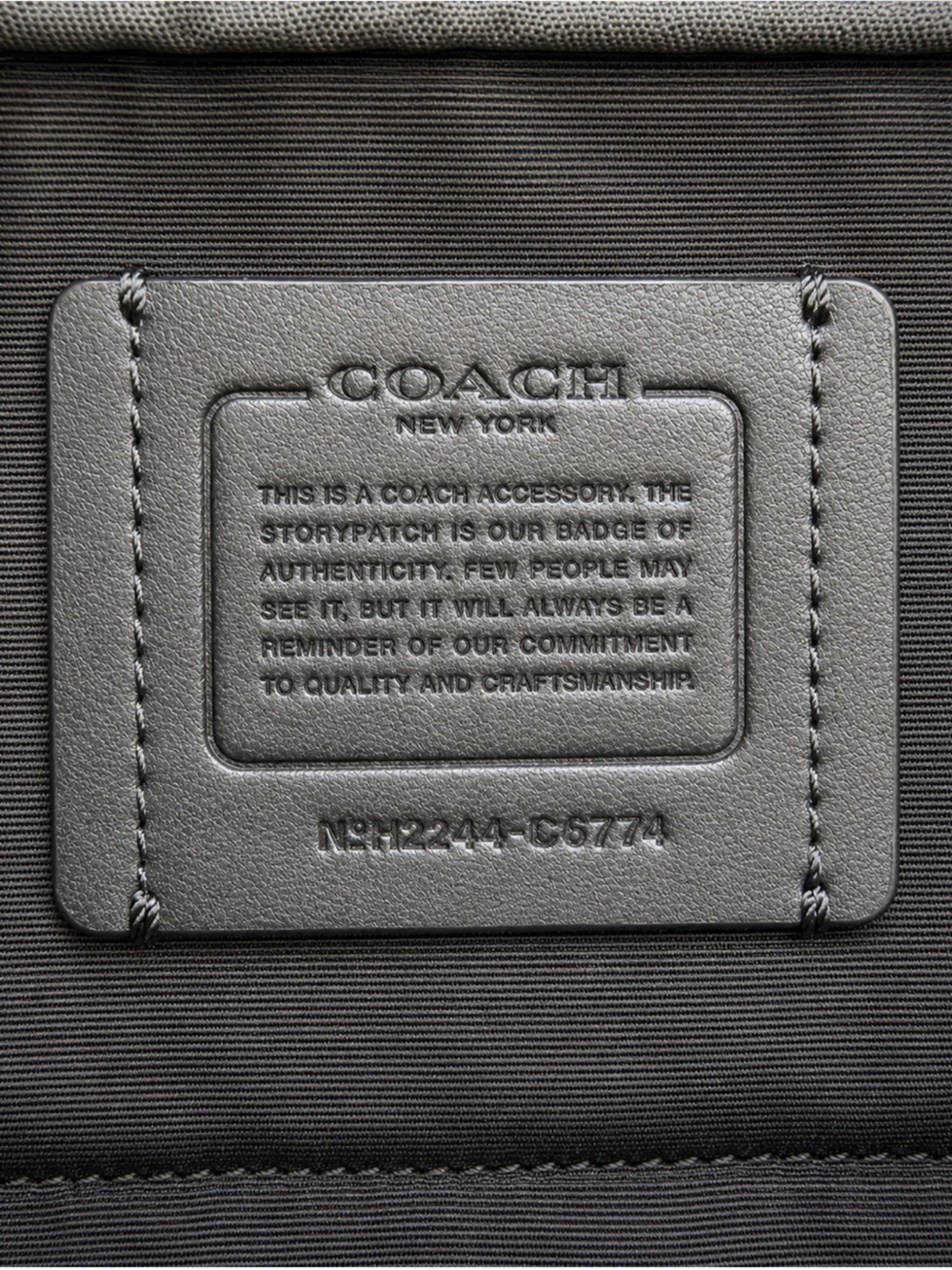 Coach Gotham C6774 Phone Crossbody Bag Camo Signature Canvas - Picture 9 of 9